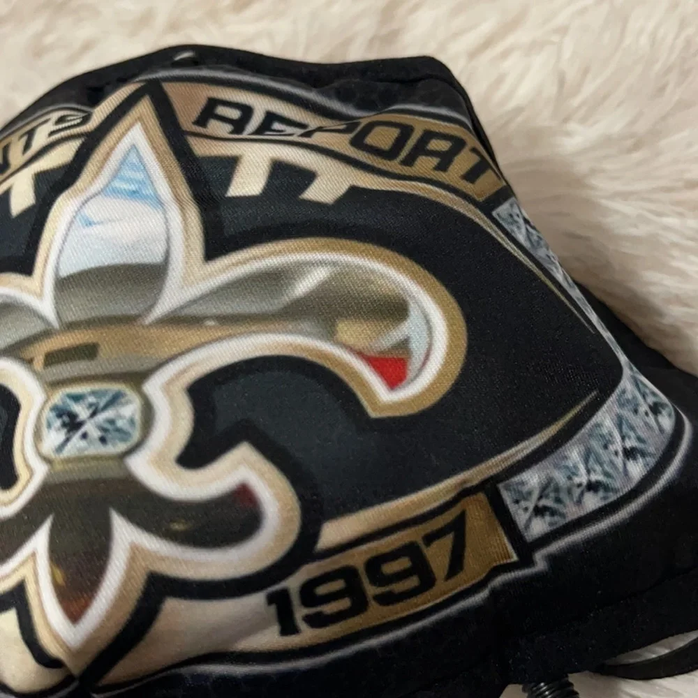 New Saints Report est 1997 face mask